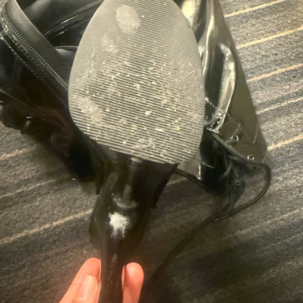 Pleaser Black Ankle Boots